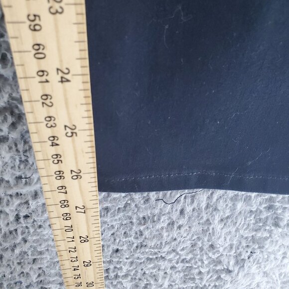 Liz Claiborne Pants Womens 8 Petite Black Amber Stretch Cotton Blend Minimalist - Picture 6 of 9